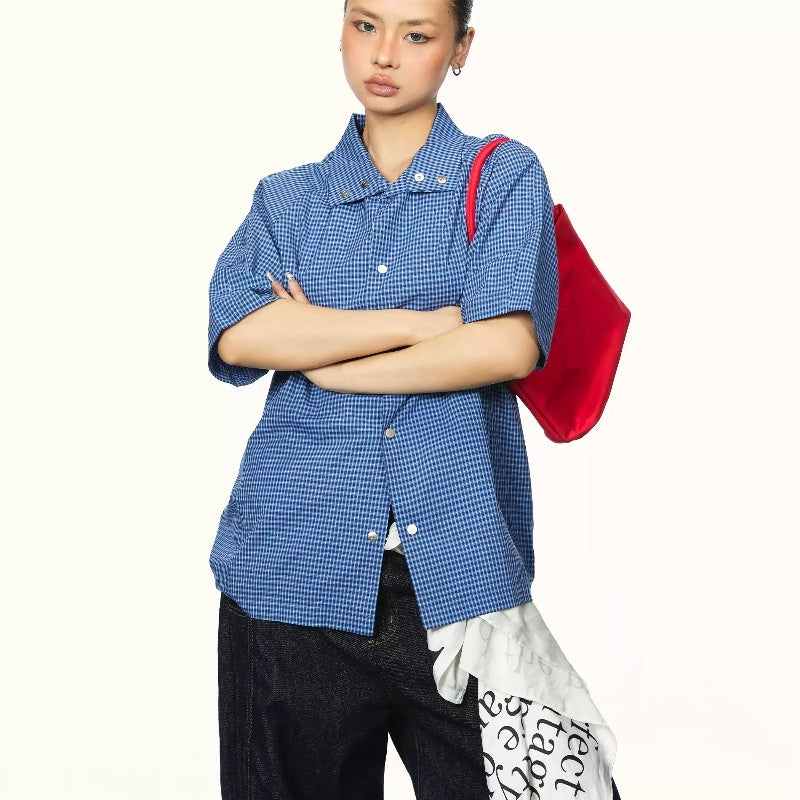 Summer American Retro High-grade Top Loose Casual Shirt