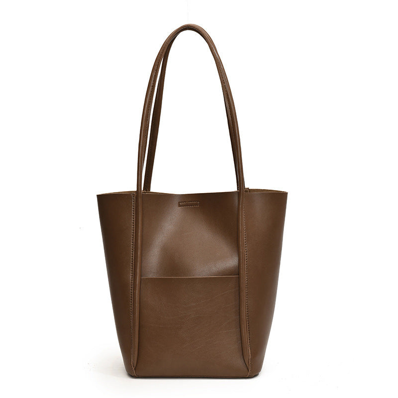 Borsa a tracolla alla moda, stile retrò, semplice