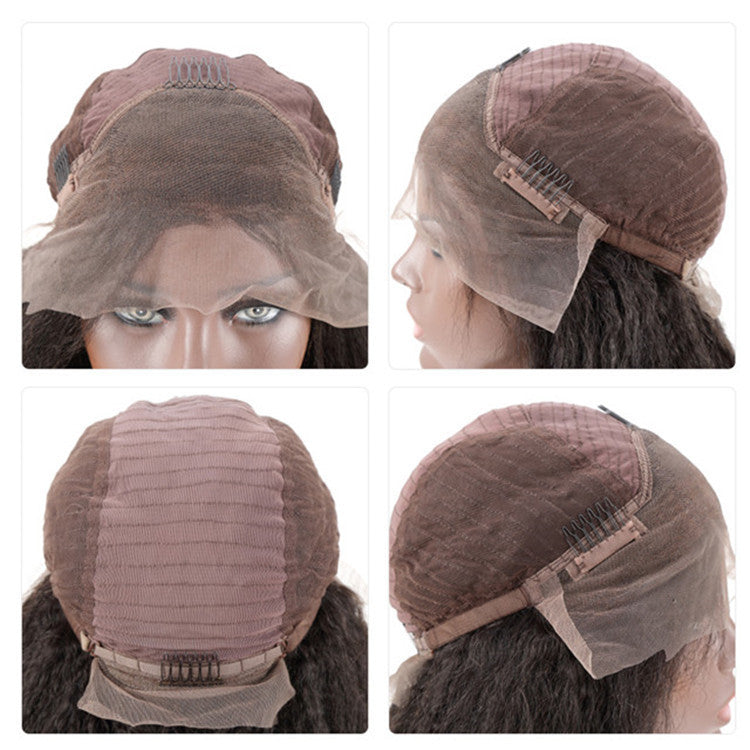 13X4 front lace hair cover