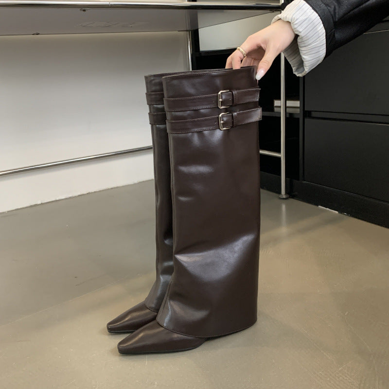 Temperament Wild Sleeve Fashion Boots