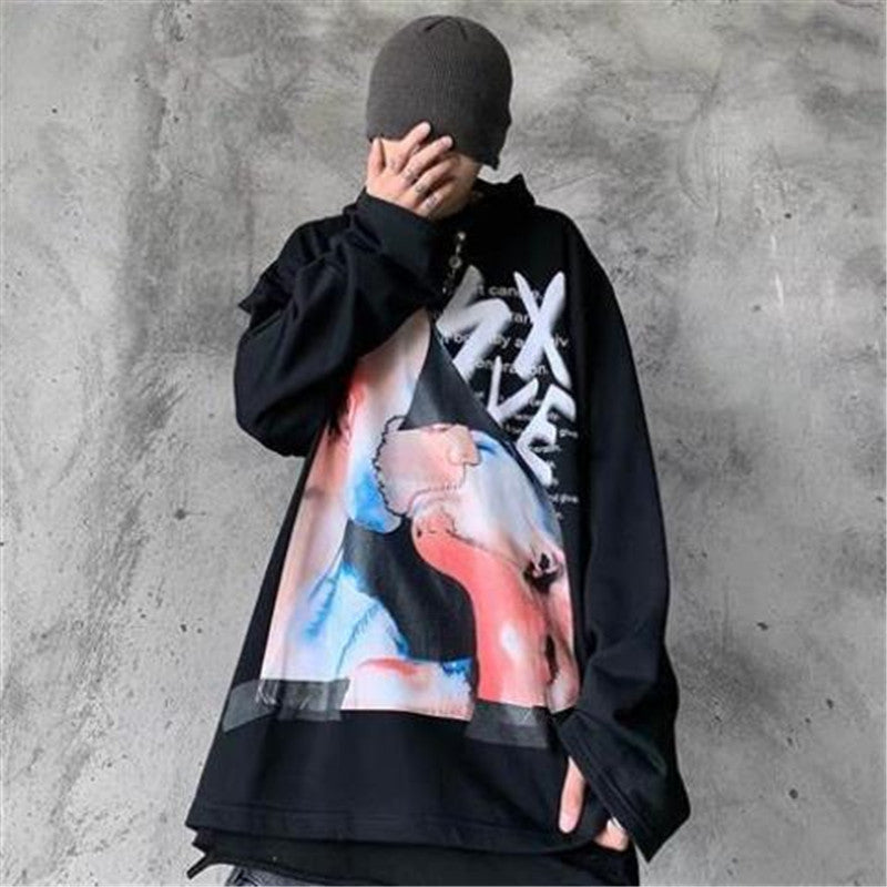 Maglione in pile largo High Street Hip Hop