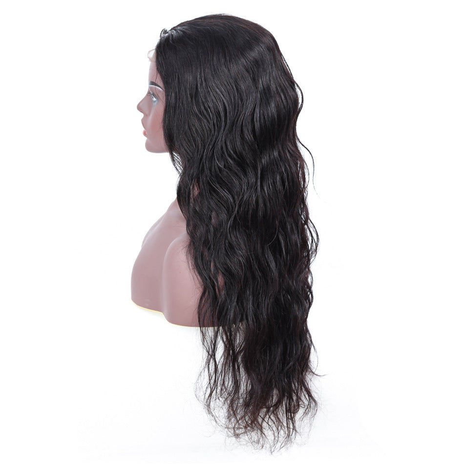 Perruques de cheveux humains ondulés avec dentelle frontale 13x4 pour femmes