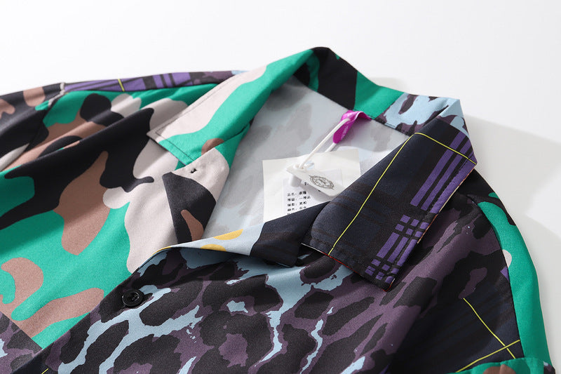 Maglietta a maniche corte stampata