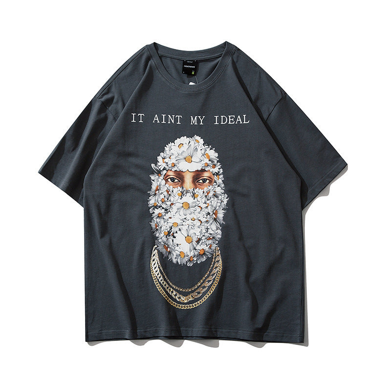 T-shirt imprimé à manches courtes