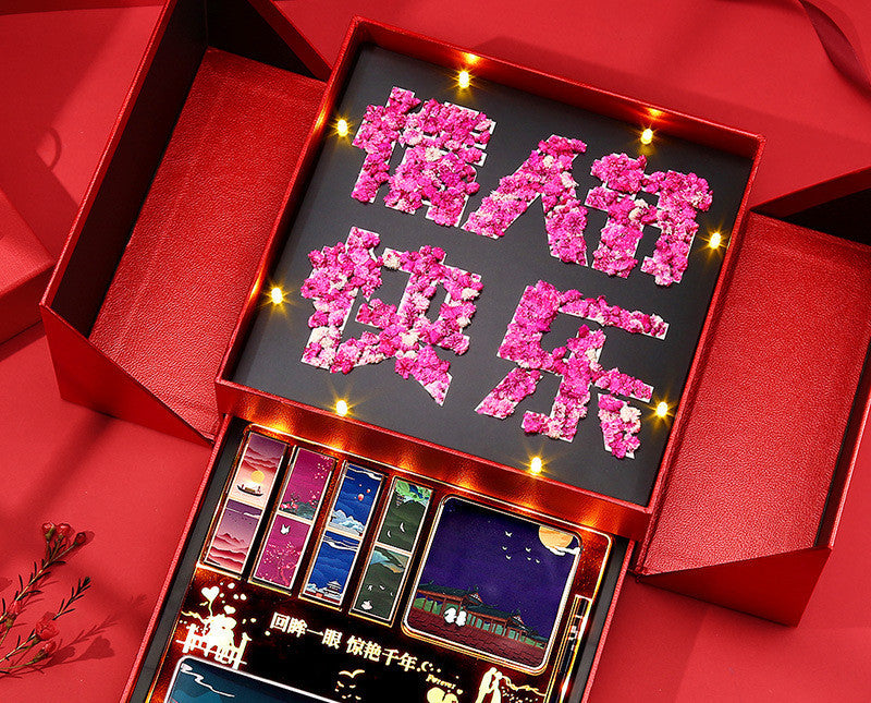 Confezione regalo rossetto, set trucco, regalo di compleanno