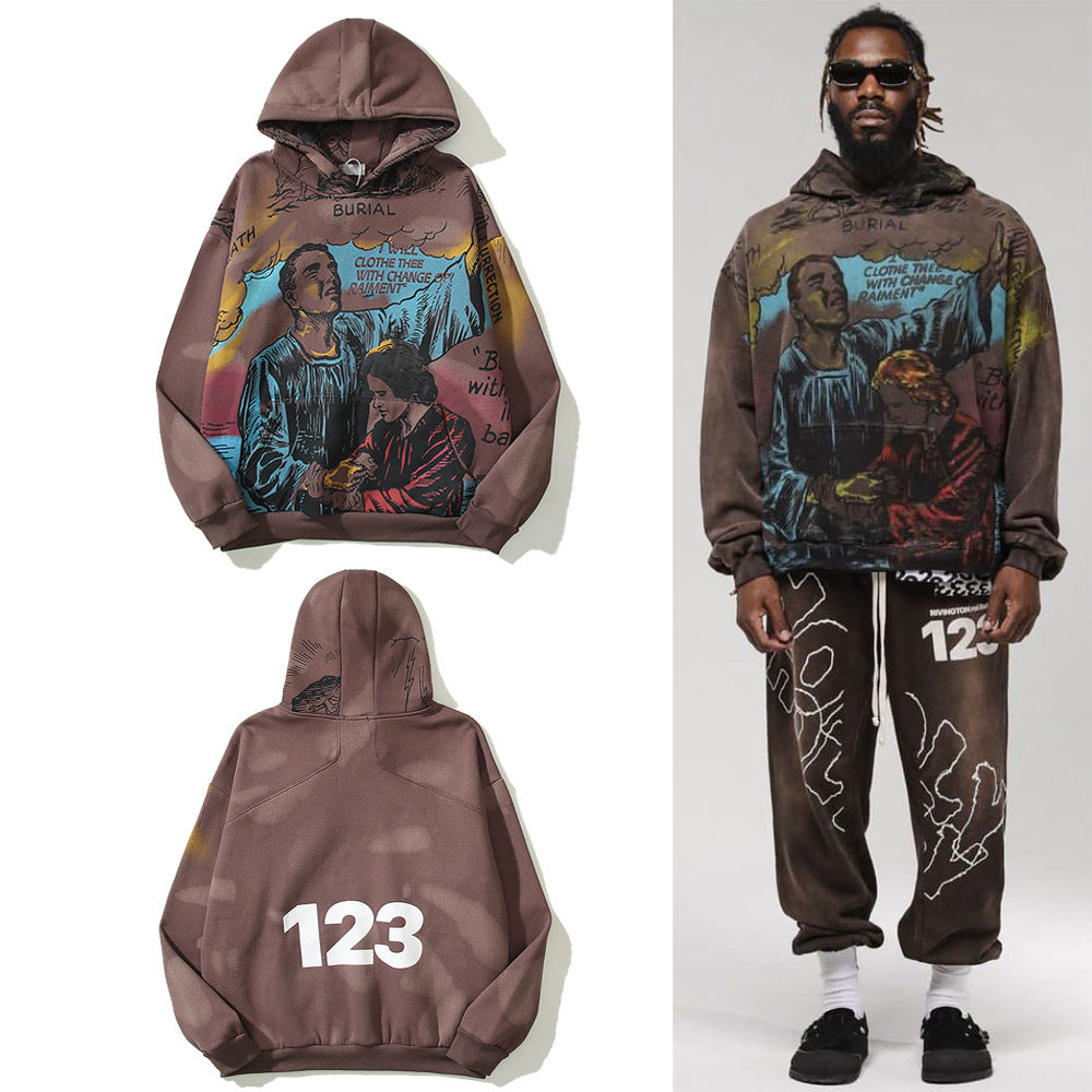 High Street Men's And Women's Casual Loose Sweater