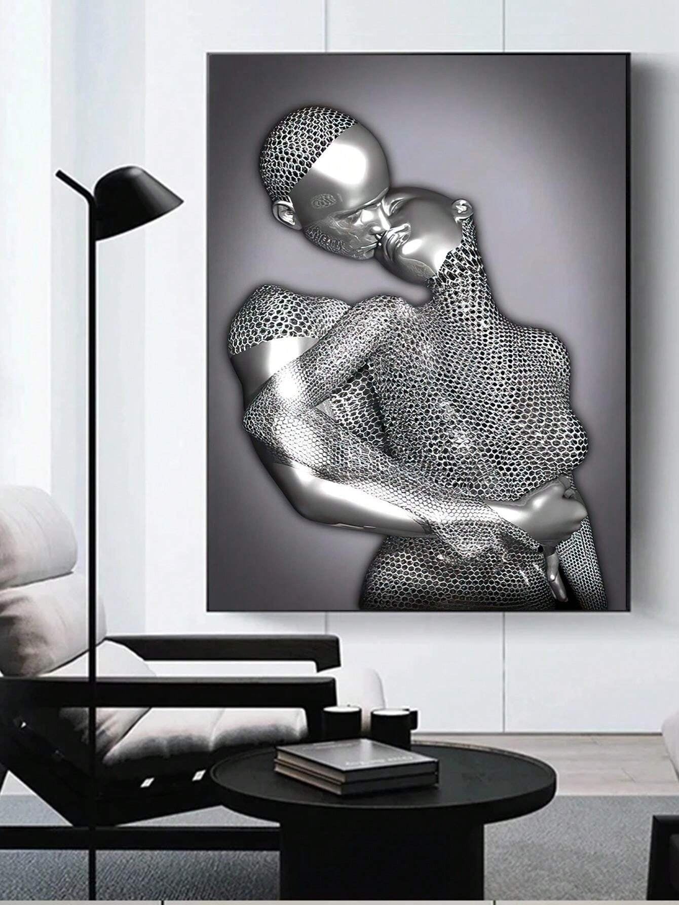 Noyau de peinture sur toile décorative sans cadre