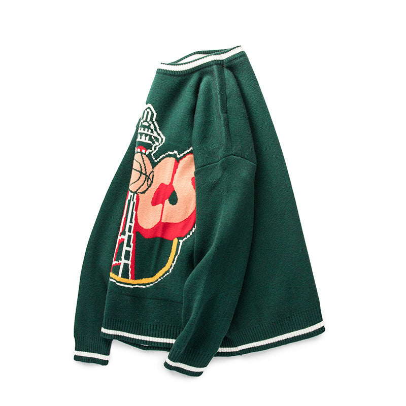 Round Neck Pullover Sweater