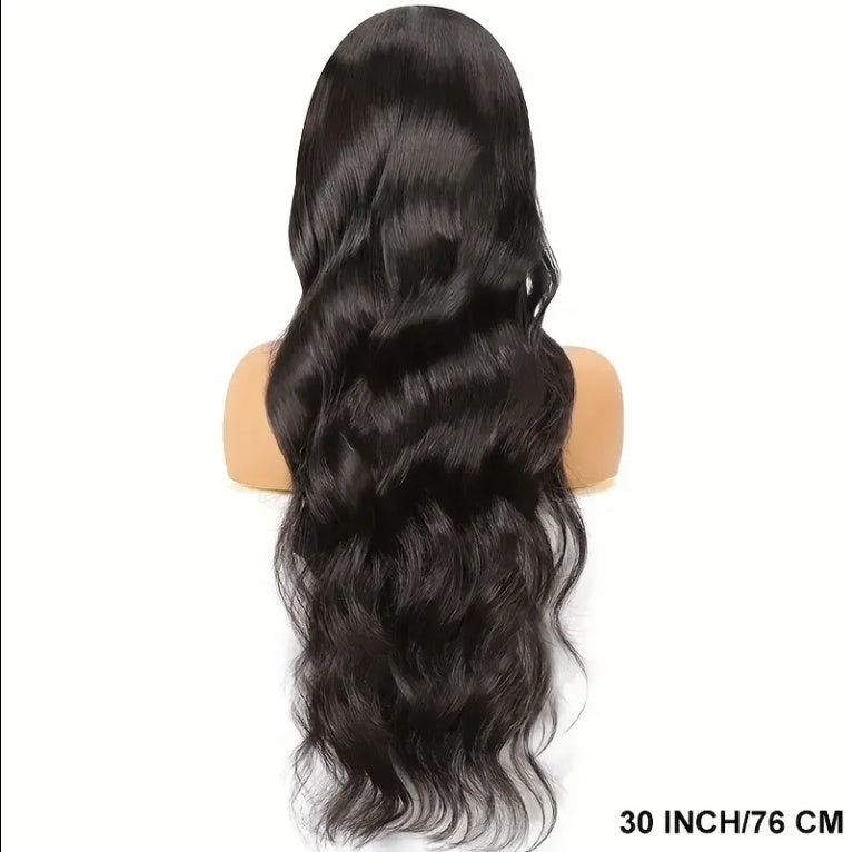 Perruque en cheveux humains pré-arrachés avec dentelle HD 13x4 Body Wave