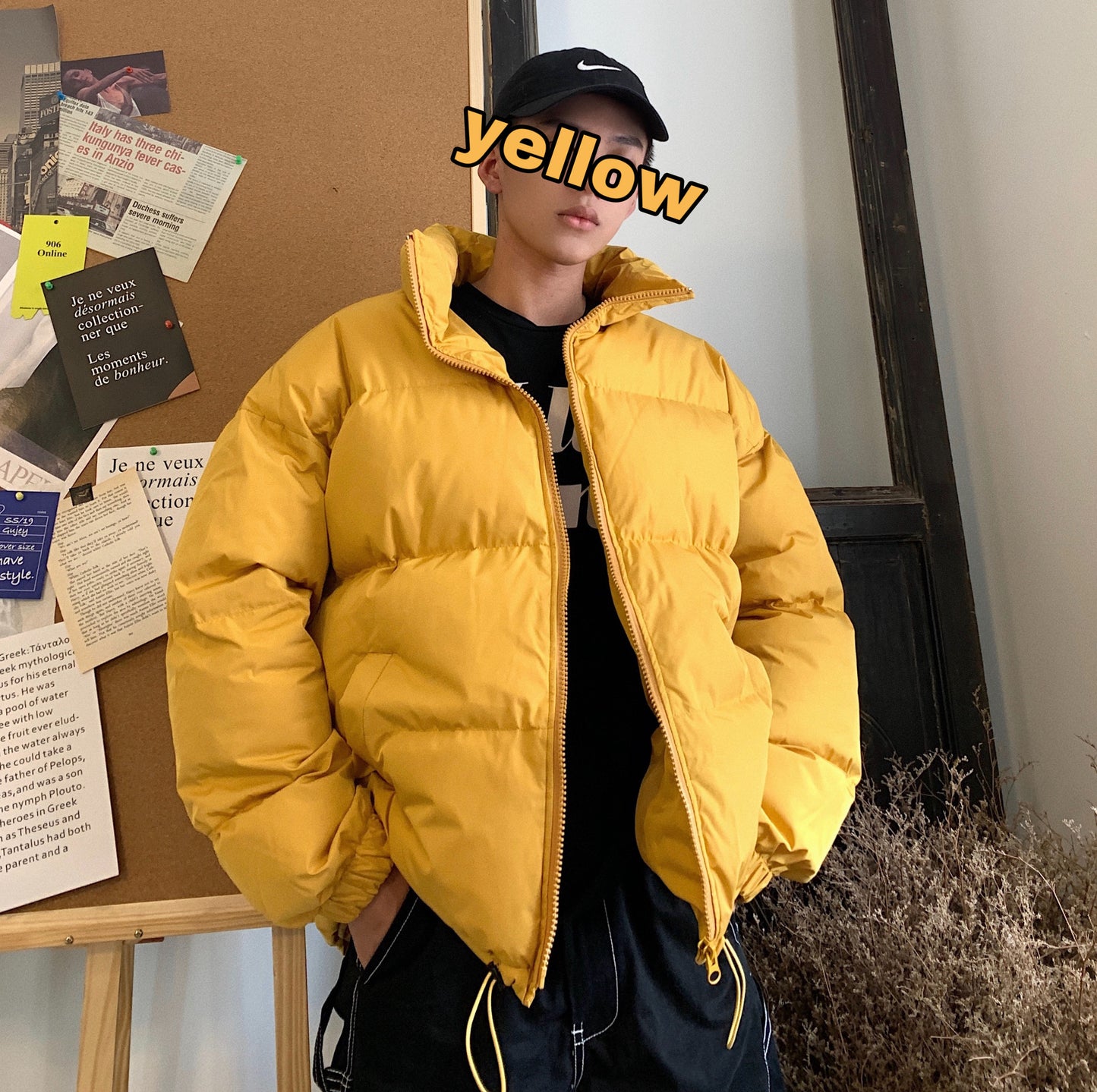 Solid color loose coat