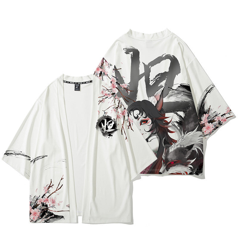 Hand-painted Peking Opera Print Sunscreen Clothes