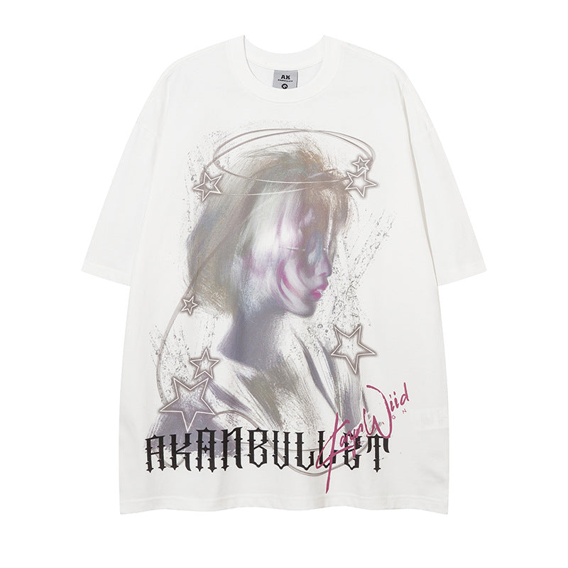 Personalized Printed Short Sleeve Men And Women