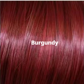 Parrucca alla moda con capelli lunghi e ricci, onda grande