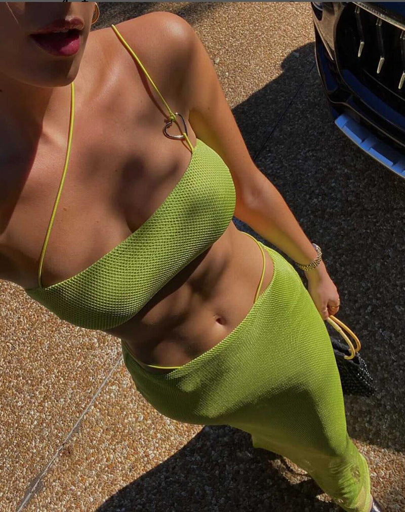 Hip Skirt Casual Suit