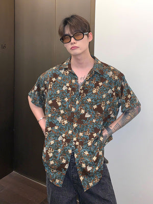 Shirt Loose Long Sleeve Lapel Shirt