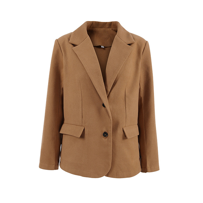 Manteau ample en laine