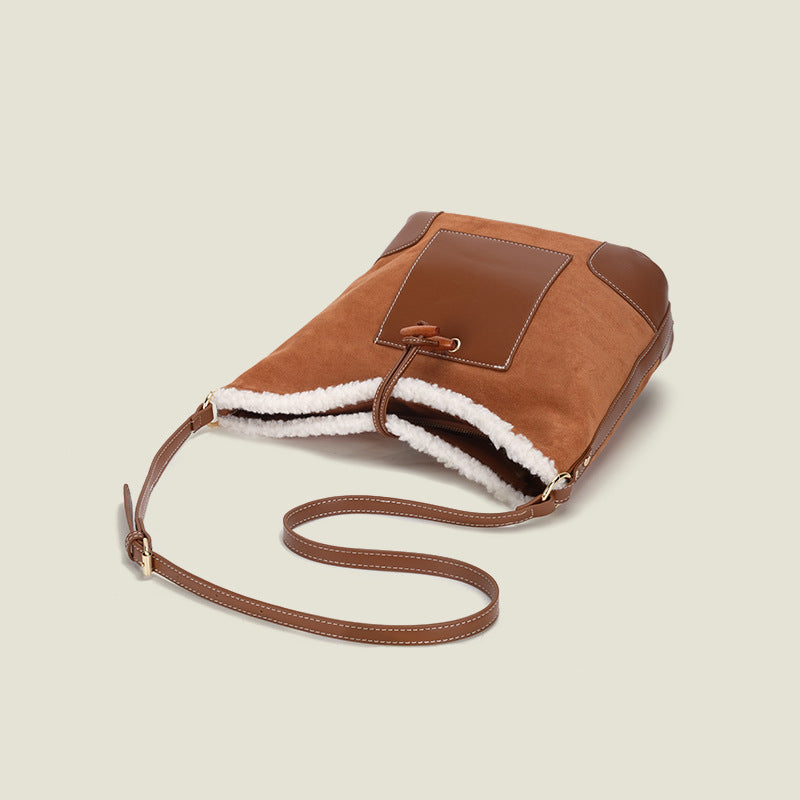 Sac seau épissé grande capacité, fourre-tout à une épaule