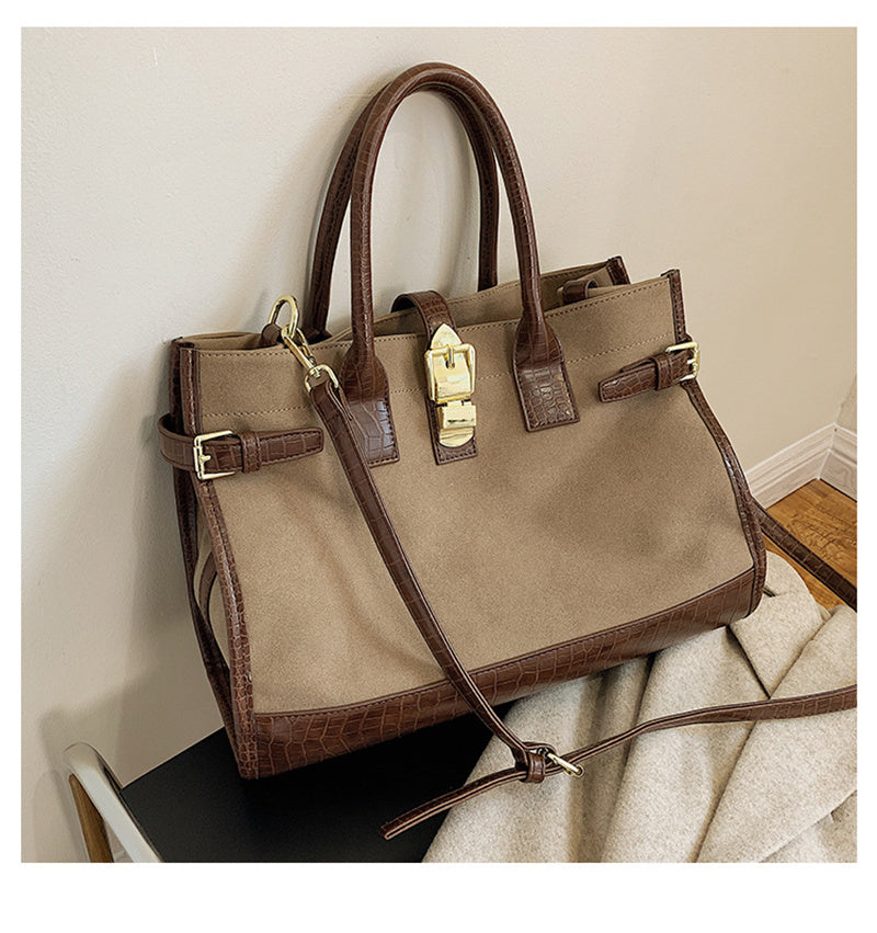 Fashion All-match Temperament Messenger Handbag