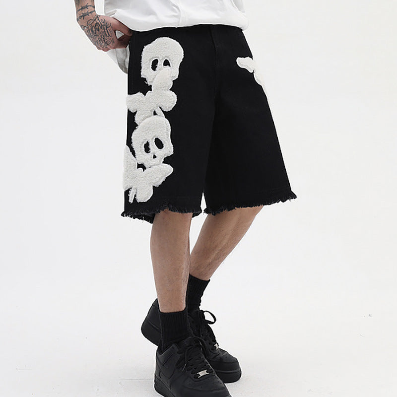 Pantaloncini di jeans casual alla moda