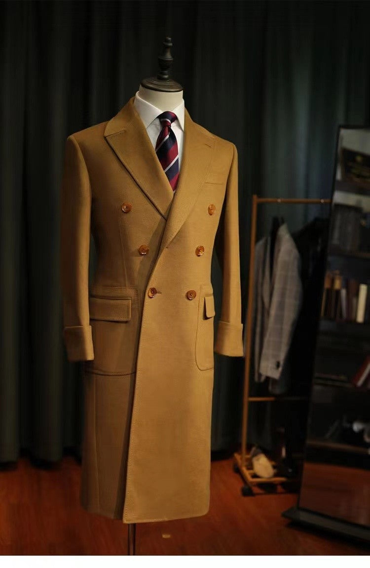 Manteau polo matelassé en laine en hiver