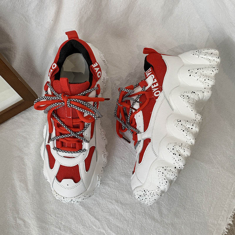 Chaussures de sport décontractées - semelles épaisses