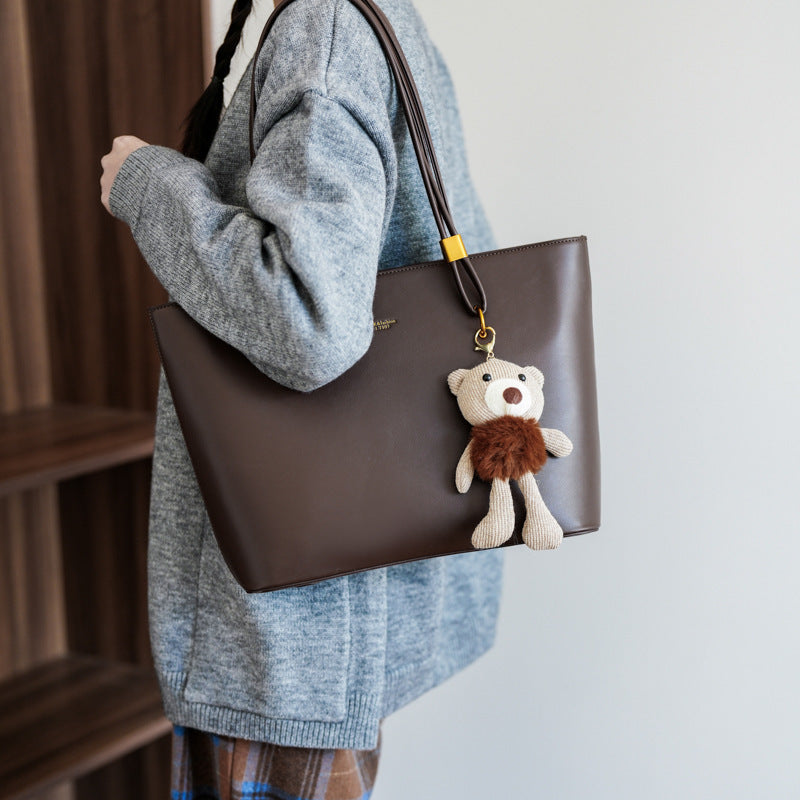 Borsa tote semplice con grande capacità per il tempo libero