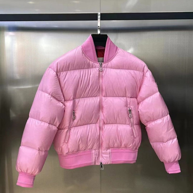 Winter Down Jacket Women's Short Light Velvet Fashion