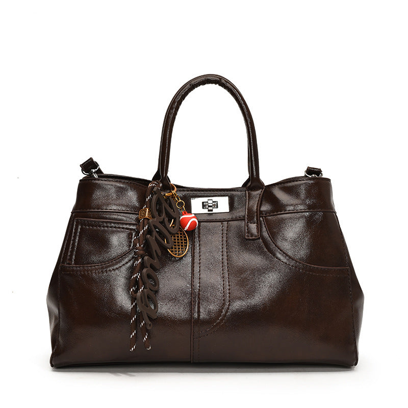 Sac messager rétro grande capacité pour femme