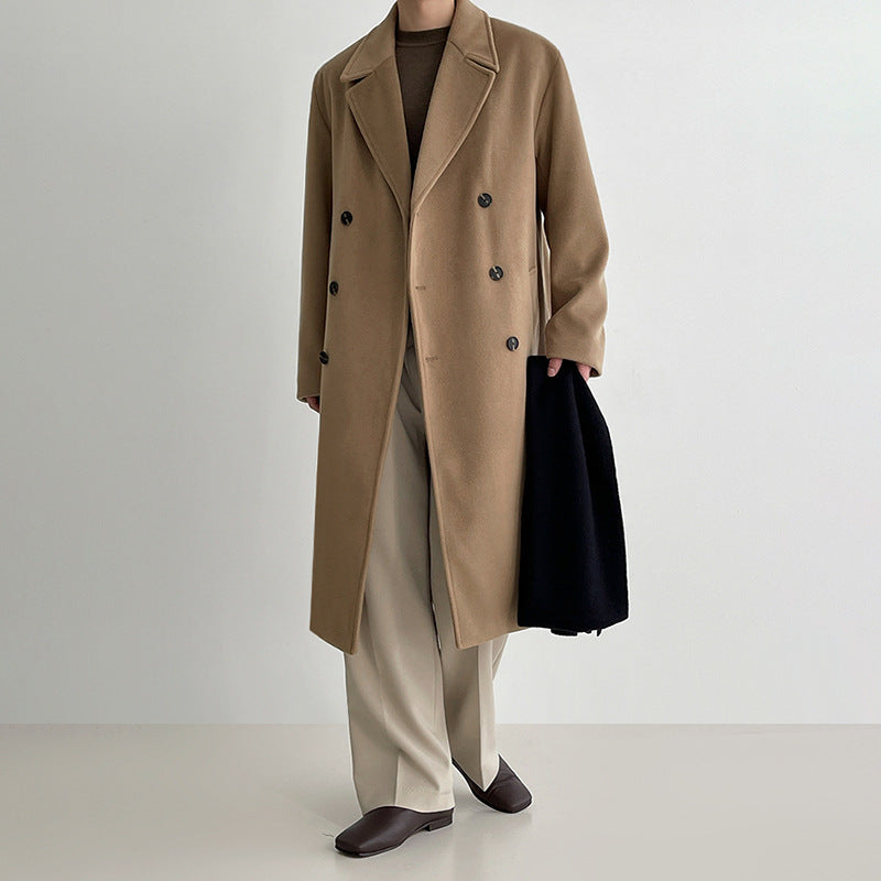 Woolen Coat Men's Mid-length Autumn And Winter