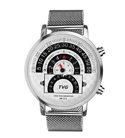 Orologio elettronico da uomo con bussola casual