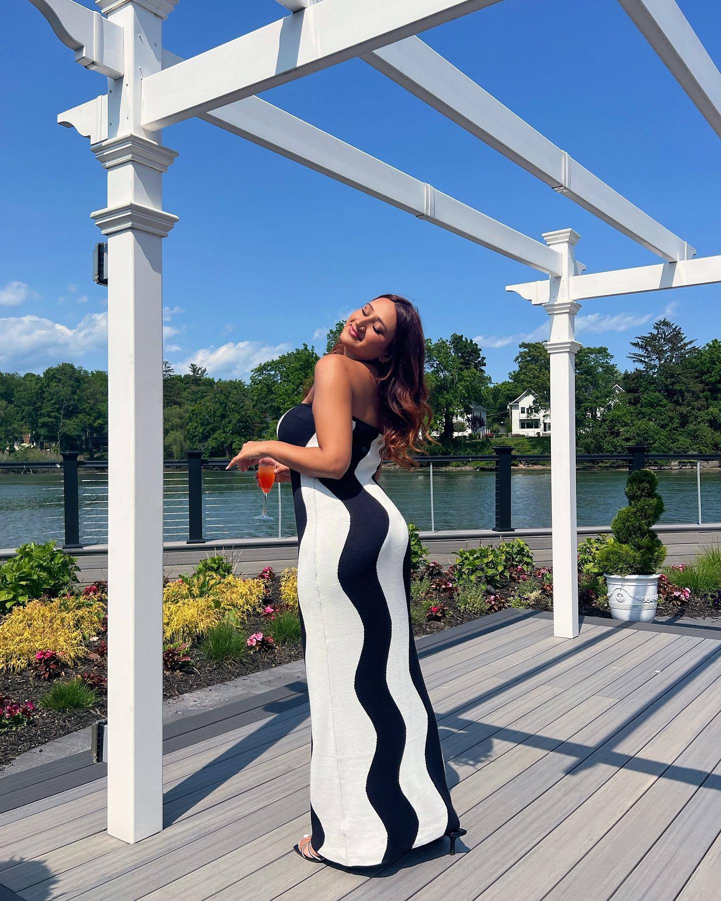 Robe fourreau bohème décontractée et amincissante en tricot angora démêlé