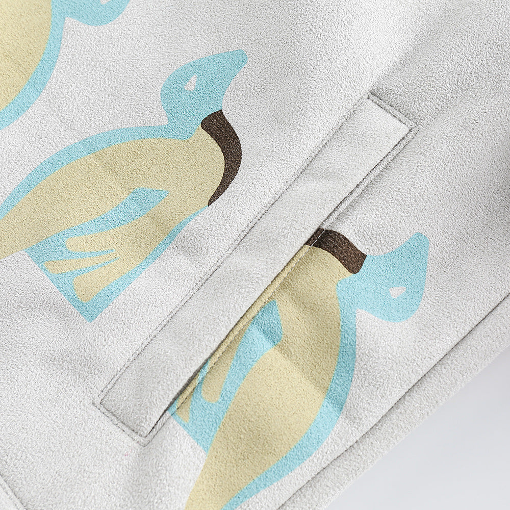 Stitching Contrast Color Jacket