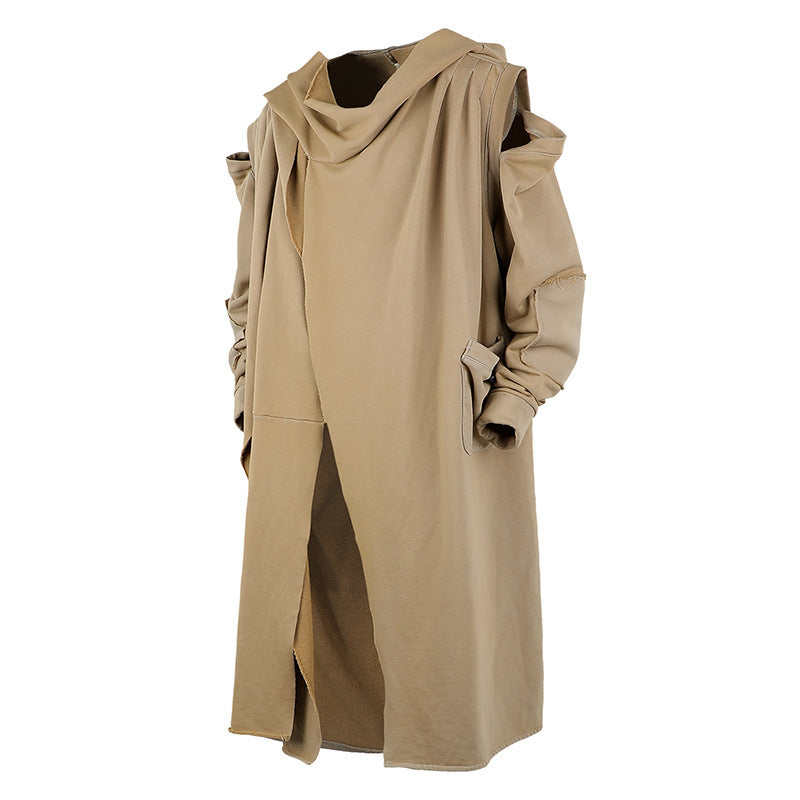 Haut de travail décontracté à capuche pour homme