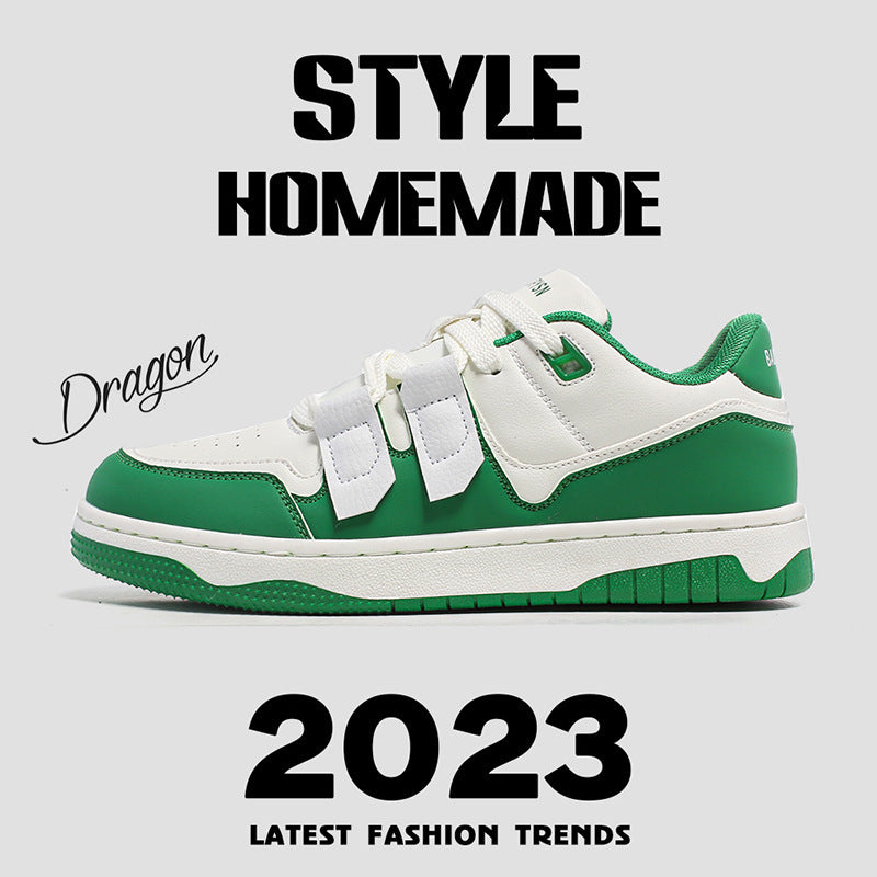 Summer Breathable Niche Sports All-matching Couple Style Bread Shoes