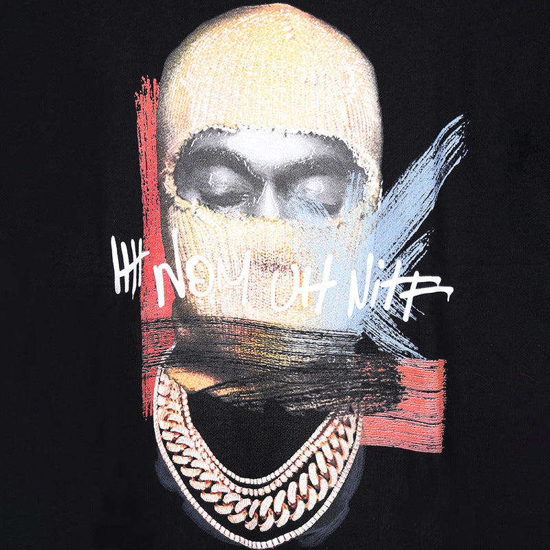 Pull ample à col rond pour couple