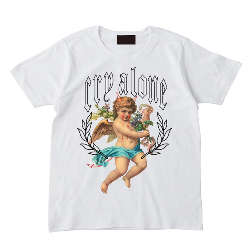 Trendy Summer Loose Round Neck Trend Short-sleeved T-shirt