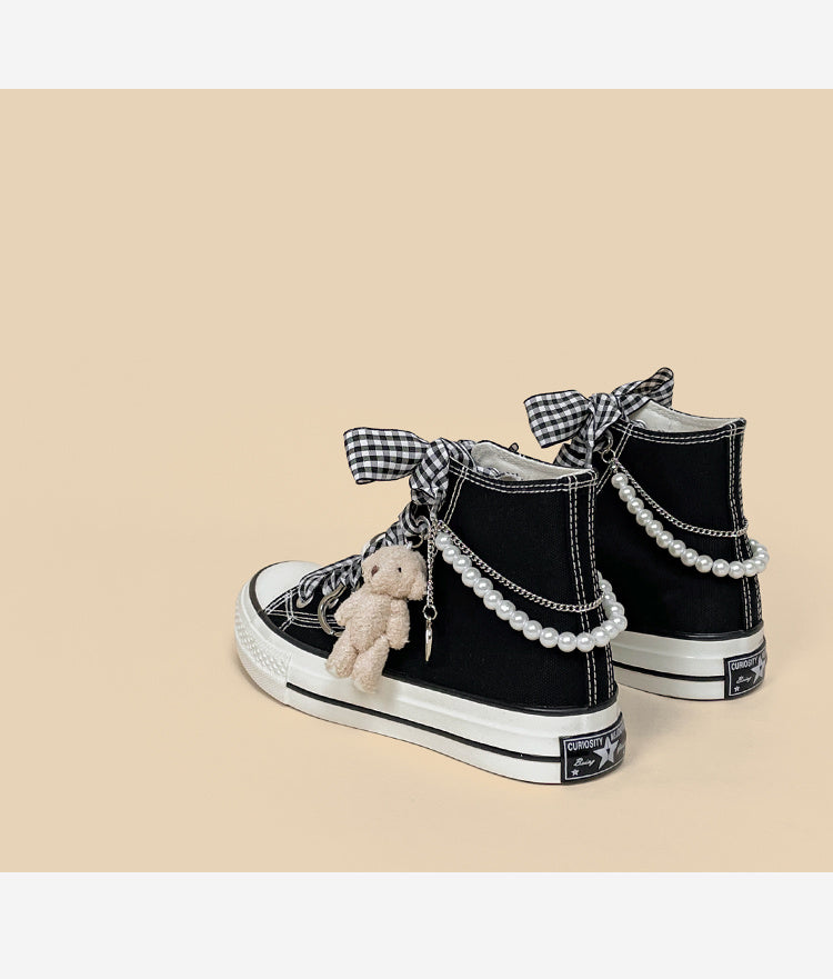 Sneakers alte alla moda da donna