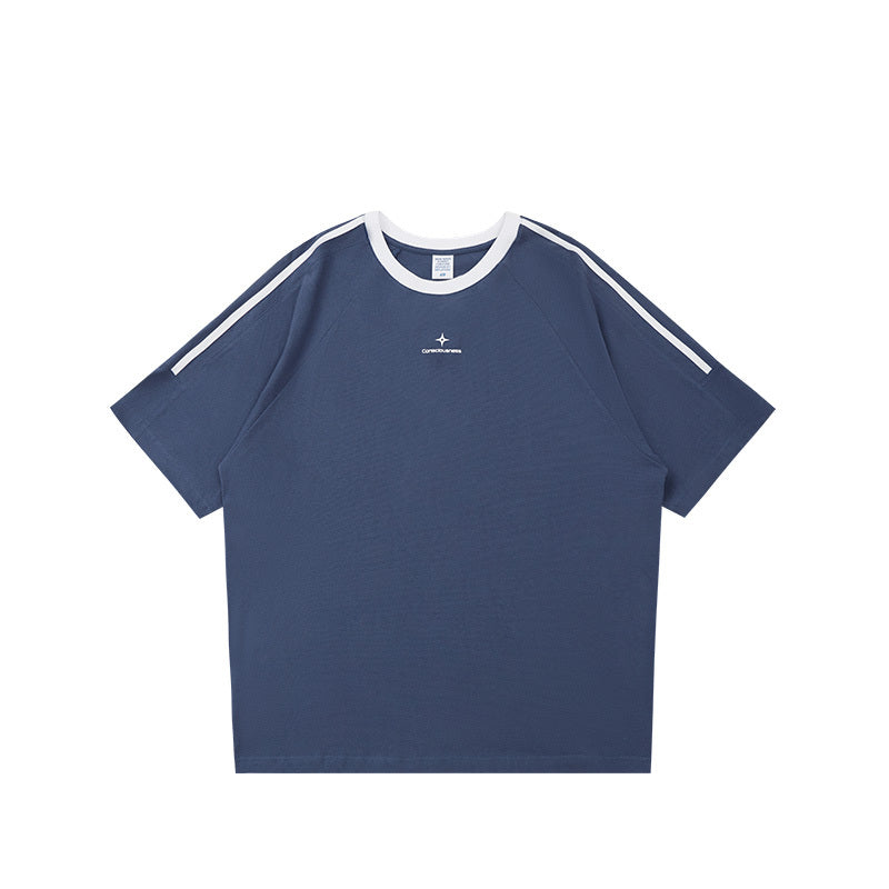 Maglietta vintage a maniche corte, ampia e rilassata