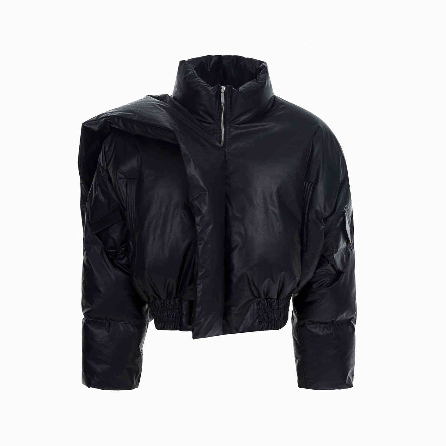 Scarf Design Sense Niche Cotton-padded Jacket