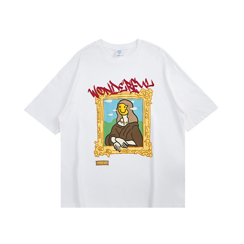 Printed Classic Loose Short Sleeve T-Shirt