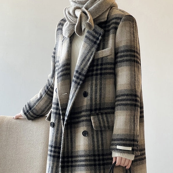 Retro Double-faced Woolen Goods Coat