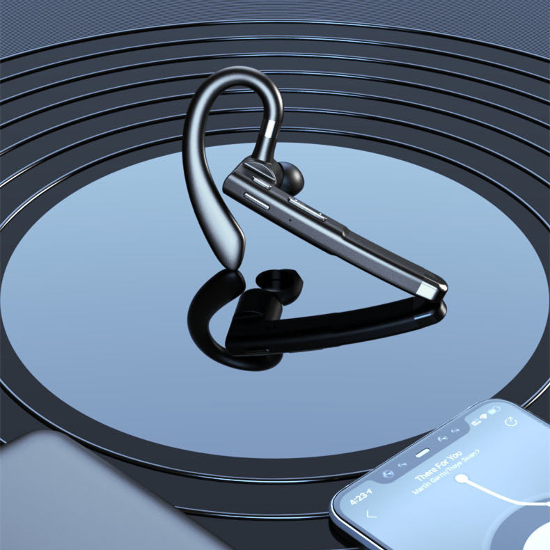 Auricolari wireless Bluetooth 5.1 con riduzione del rumore, auricolari sportivi impermeabili con display digitale per attività commerciali
