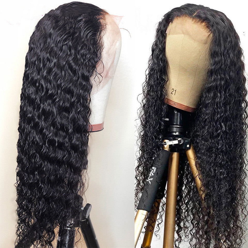 Perruque Shunfa en cheveux naturels et dentelle 4x4