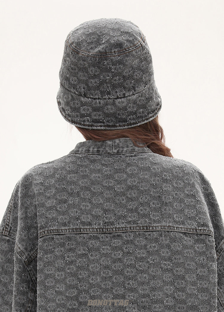 Cappello in denim vintage