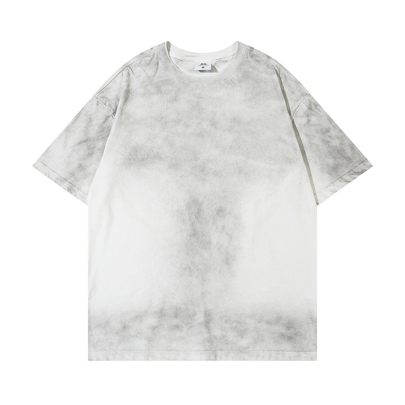 Monkey Wash Distressed Dirty Short Sleeve Men