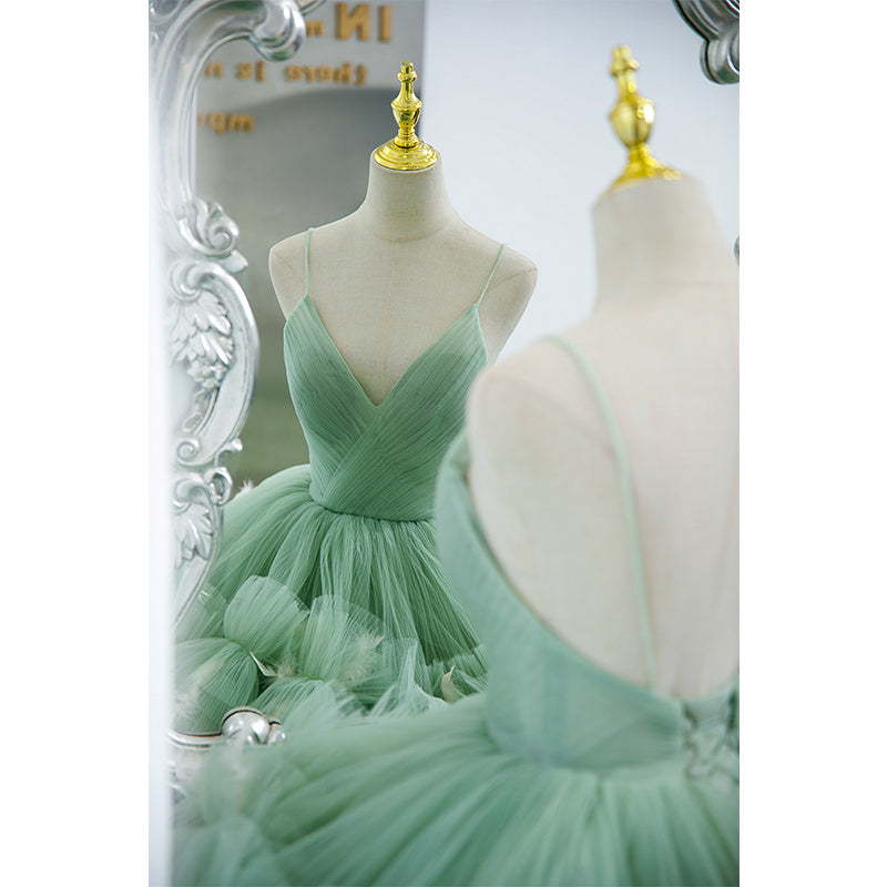 Robe de soirée verte haut de gamme de Niche