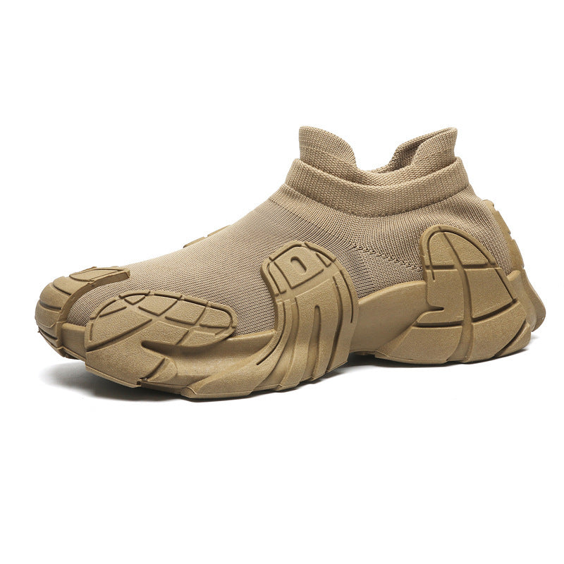 Sock Shoes Flying Woven Breathable Mesh Surface