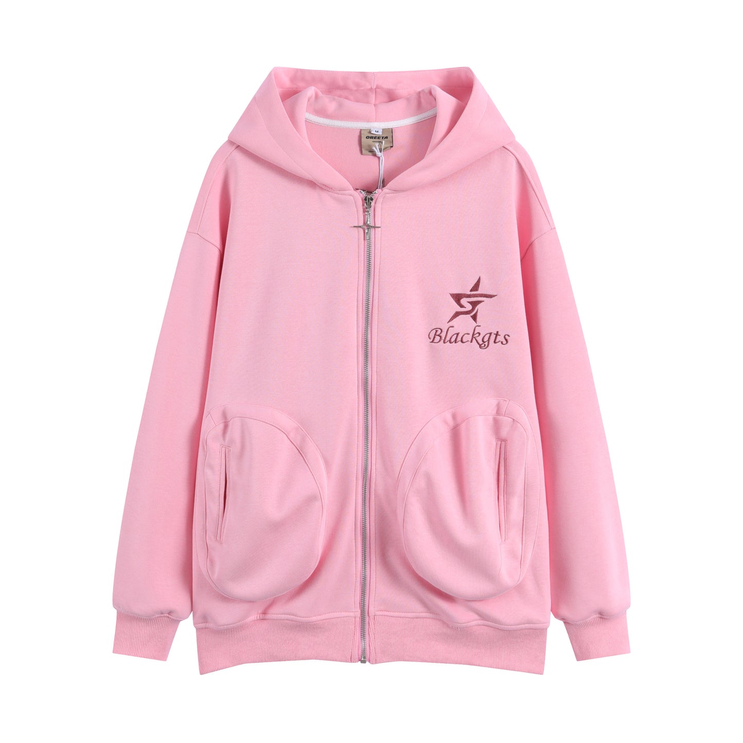 Loose And Hooded Cardigan Sweater