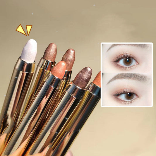 Highlighting Eyeshadow Stick With Pearlescent Fine Glitter Finishing