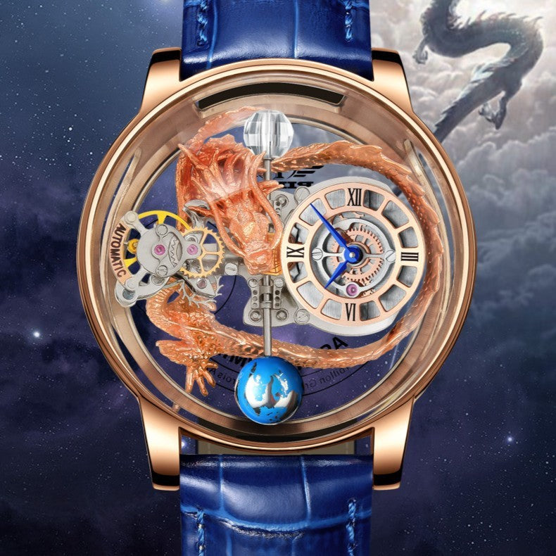 Fashion Tourbillon Good Luck Comes Watch